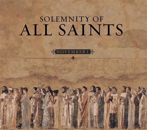 nov  solemnity   saints adult catechesis christian