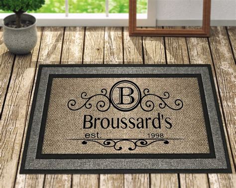 custom doormat personalized doormat door mat personalized door mat
