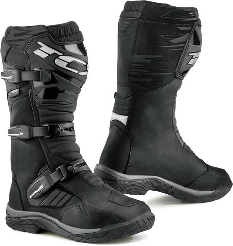 black 45 tcx baja gtx mens street motorcycle boots boots automotive