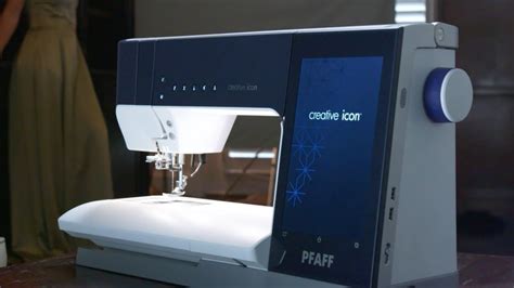 pfaff creative icon sewing  embroidery machine youtube