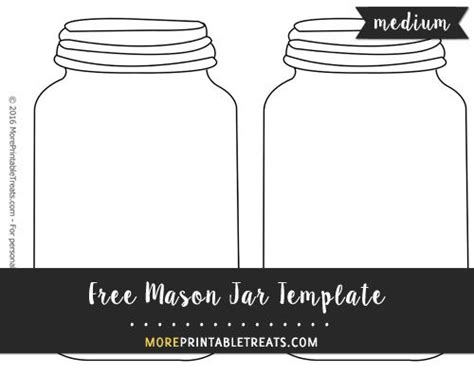 mason jar template medium mason jar printables mason jar cards