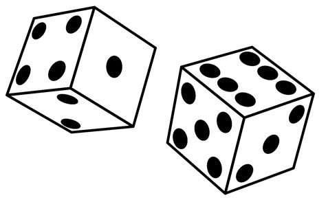 dice clipart clipground