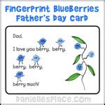 love  berry  fathers day card pattern printable craft patterns