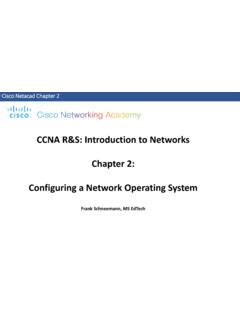 ccna rs introduction  networks chapter  configuring