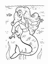 Mermaid Underwater Colouring Pages Coloringpage Ca Mermaids Colour Check Category Coloring sketch template