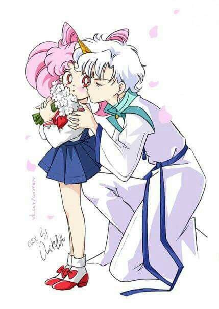 Kawaii Chibiusa Sailor Chibi Moon And Helios Pegasus Sailor Mini Moon