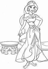 Jasmine Walt Aladdin Princesas Princesses Fonalgrafika Violetta Elsa Slutty Everfreecoloring Princesse Ariel Colorier Coloriages Mildred sketch template