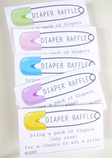 fascinating diaper raffle ticket template ideas  owl printable