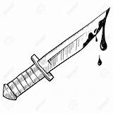 Knife Bloody Dripping Murder Getdrawings Wallpapers Sketching Doodle sketch template