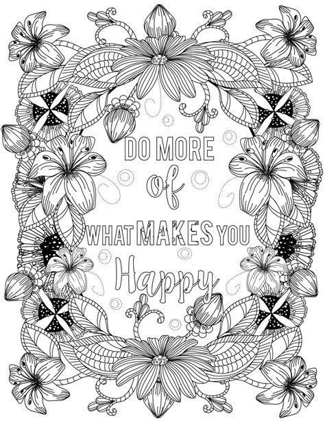 coloring pages phrases
