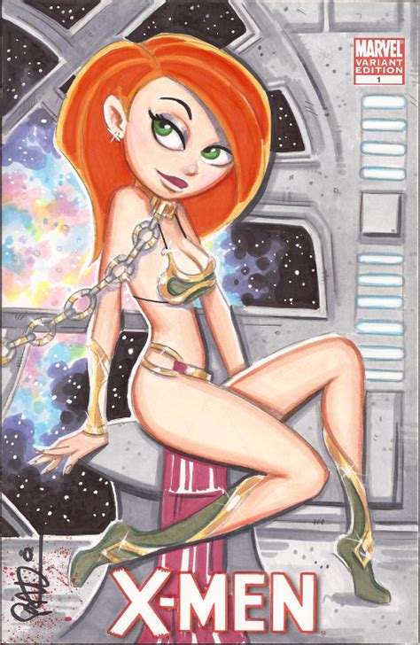 Crossover Rule 34 Characters Dressed As Slave Leia From