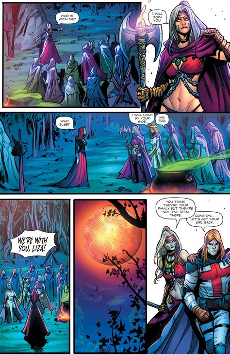 Grimm Fairy Tales Presents Coven Issue 4 Read Grimm