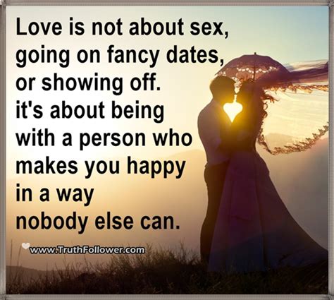 love is not about sex