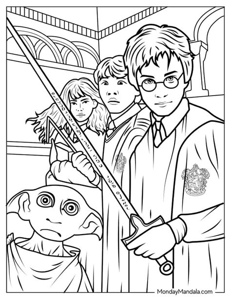 harry potter coloring pages   printables   harry