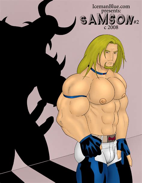 Iceman Blue Samson Big Cock Gay Anal Sex Porn Comics