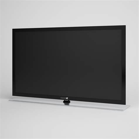 Flatscreen Tv 03 3d Model Max Obj Fbx C4d