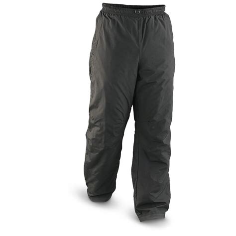 guide gear fleece lined snow pants  jeans pants