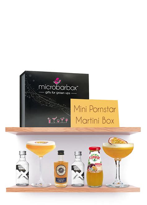 Classic Pornstar Martini T Set Microbarbox Cocktail And Gin T
