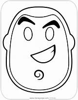 Coloring Emojis Buzz Lightyear Disney Pages Emoji Clip Disneyclips Pdf sketch template