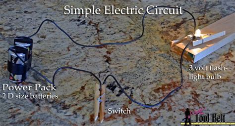 simple electrical circuit webelos engineer  science fair
