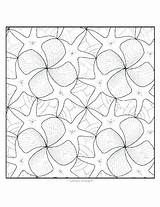 Coloring Symmetrical Pages Tessellation Getdrawings Getcolorings sketch template