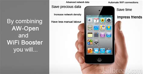 save data maintain wifi connection aw open wifi booster