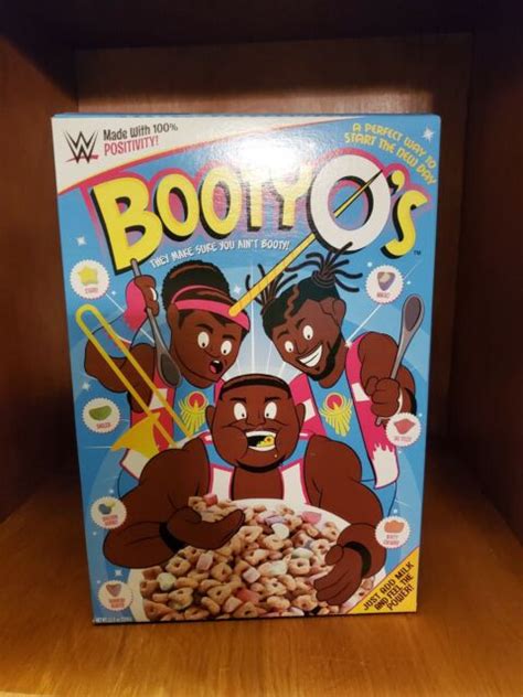 2 boxes of wwe booty o s breakfast cereal genuine for sale online ebay