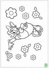 Coloring Daisy Duck Dinokids Pages Coloringpages Close Popular Coloringdisney Print Books sketch template