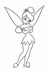 Tinkerbell Coloring Frozen sketch template