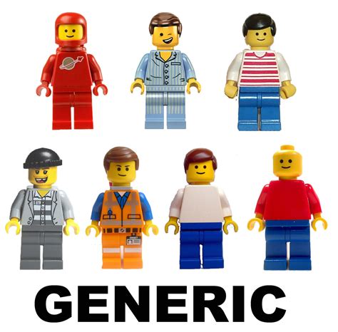 lego  unlisted minifigure generic characters mint
