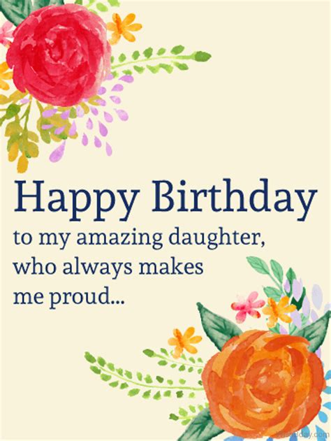 birthday card images  daughter  cake boutique