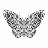 Mandalas Animales Mariposas Boyama Schmetterling Animalitos Mariposa Relajarse Motyl Dekoracyjne Styl Darmowe Difficili Kelebek Kanvas Tablo sketch template