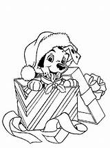 Disney Christmas Coloring Pages Kids Kerst Kerstmis Fun sketch template
