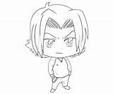 Hayato Gokudera Skill Coloring Pages Another sketch template