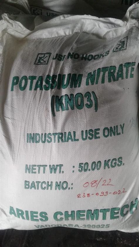 kno crystal potassium nitrate grade standard technical  rs kg