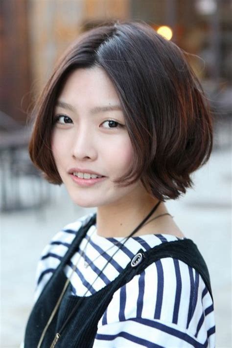 Cute Korean Hair With Short Bob Hairstyle Trendy Short Hair Styles