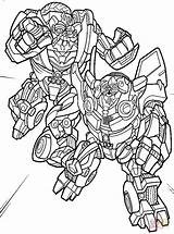 Transformers Bumblebee Megatron Ausmalbilder Supercoloring Ausdrucken Stampare Malvorlage sketch template