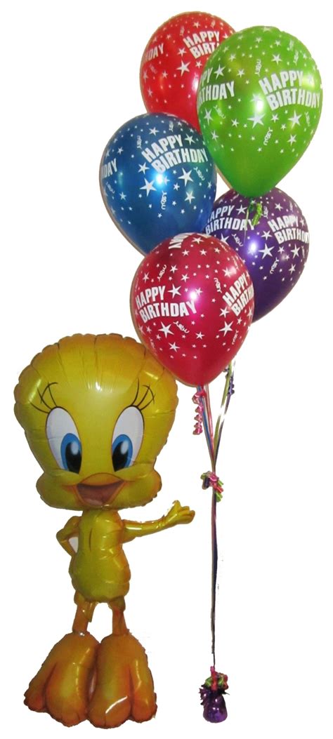 tweety bird airwalker helium balloons perth tweety bird balloons