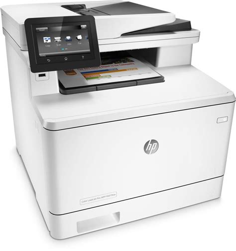 hp cfa mfp mfnw laserjet pro    print scan copy fax wi fi colour printer