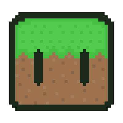 djshadowtv  twitter  minecraft grass block icon