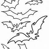 Coloring Pages Stencil Bat Drawing Kids Getdrawings Getcolorings sketch template