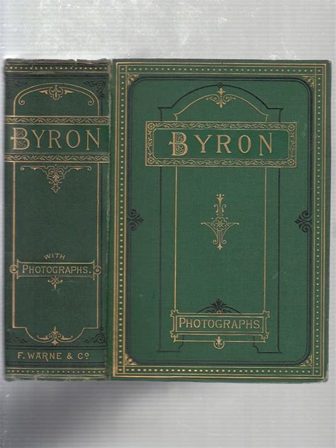 The Poetical Works Of Lord Byron Illustrated With Albumen Photographs