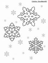 Coloring Snowflakes Snowflake Pages Kids Easy Snow Drawing Falling Color Nice Christmas Print Getdrawings Luna sketch template