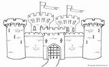 Castle Coloring Medieval Pages Castles Drawing Easy Colouring Print Draw Times Step Pdf Kids Click Disney Bowser Printable Version Which sketch template