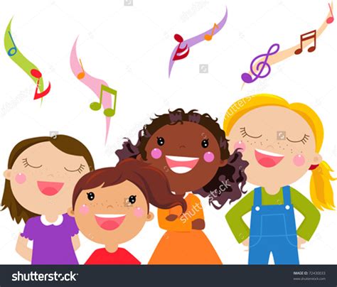 kids singing clipart preview kids singing ve hdclipartall
