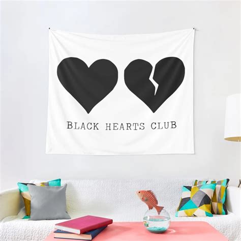 yungblud black hearts club tapestry room decorarion aesthetic aliexpress