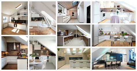 absolutely stunning attic kitchens     breath