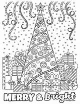 Christmas Coloring Pages Fun Merry Zentangle Sheets Colouring Jokes Some Do Inkhappi Mandala Doodles Book Choose Board Adult Printable Tree sketch template
