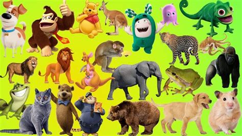 learn alphabet  animals disney cartoon abc songs  children