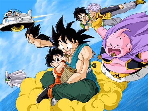 son goku bulma vegeta chi chi son gohan and 6 more